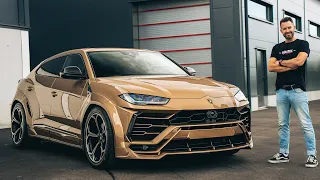 full Gold Novitec Lamborghini Urus Widebody / The Supercar Diaries Midweek