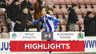 Aasgaard Screamer Seals Late Win | Wigan Athletic 3-2 Blackburn Rovers | Emirates FA Cup 2021-22