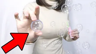 Bubble to Solid Illusion! Fantastic 4 Magic Tricks Revealed!