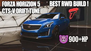 FORZA HORIZON 5-2016 CADILLAC CTS-V DRIFT TUNE | BEST RWD CTS-V DRIFT TUNE  ON FORZA