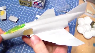 Hasegawa 1:72 F-4EJ Phantom II JASDF plamo build 3