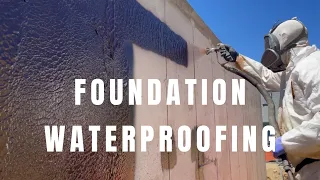 Foundation Waterproofing - Liquid Applied