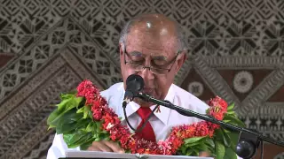 His Excellency, the President and Fiji's Special Representative on HIV and AIDS, Ratu Epeli Nailatik