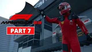 F1 Manager 23 - Ferrari is Back - Part 7 - 4K 60FPS PC ULTRA - No Commentary