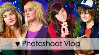 Gravity Falls Forest + Holiday Cosplay Photoshoot! | AnyaPanda Vlogs