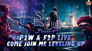 [Solo Leveling: Arise] - Pushing more content on P2W & F2P Account live! Tips for the community