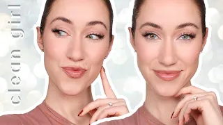 I tried ✨ clean girl makeup ✨ (all drugstore)