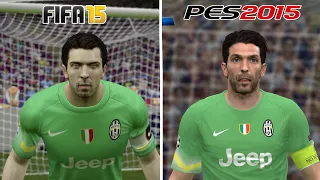 FIFA 15 vs PES 2015 | Side by Side Comparison