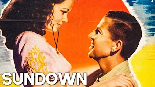 Sundown | GENE TIERNEY | Drama Movie | Classic Old Film | Bruce Cabot