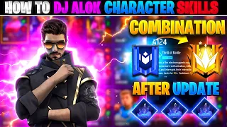 ALOK CHARACTER COMBINATION 2024 | BR & CS RANK BEST CHARACTER COMBINATION IN FREE FIRE