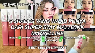 WARNA SUPER STAY MATTE INK MAYBELLINE YANG WAJIB KAMU PUNYA | BEST SELLER!