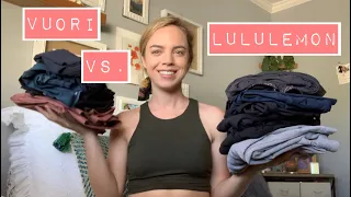 VUORI VS. Lululemon - try on & review! | Nicole Gillian