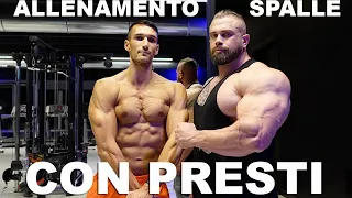 ALLENAMENTO SPALLE COMPLETO CON ANDREA PRESTI!