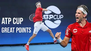 BEST POINTS - Dominic Thiem ATP Cup 2020