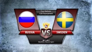 4 Nations. U20 Russia - Sweden