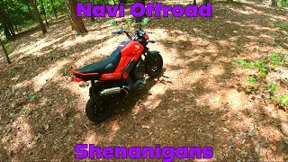 Off-roading a scooter?!?! - 2019 Honda Navi Off-road fun