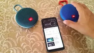 How to connect JBL Clip 2 and JBL Clip 3 using Dual Audio Samsung S9