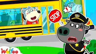 No No It's Dangerous! - Wolfoo Learns Bus Safety Rules for Kids 🤩 @WolfooCanadaKidsCartoon