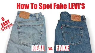 Real vs. Fake LEVI'S | How to Spot Fake Levi's