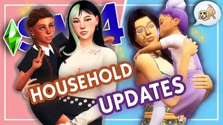 HOUSEHOLD UPDATES!! || Sims 4 Occult Baby Challenge #51