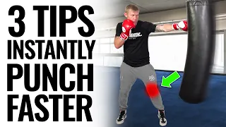 3 Tips to Increase Punch Speed… INSTANTLY