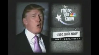 Donald Trump's The More You Know Anti-Smoking PSA