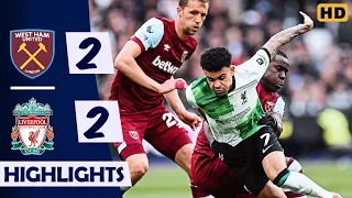 Westham 2-2 Liverpool | All Goals Extended Highlights | Premier League 2023/24