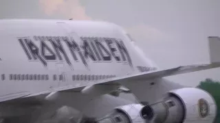 iron Maiden-Flugzeug :  München