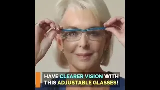 The World's First Adjustable Eyeglasses For Distance Without A Prescription