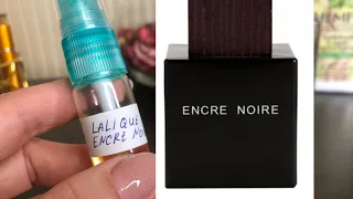 Бюджетная Ниша в парфюмерии Обзор Lalique Encre Noir(Лалик Енкре Нуар) Аромат неоднозначные но