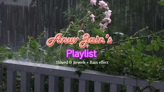 anuv Jain's playlist | slowed & reverb +rain effect | indie music | rainy day playlist