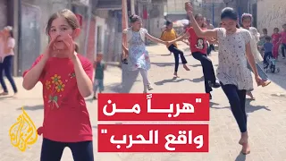 هرباً من واقع الحرب.. أطفال يتدربون على الدبكة الفلسطينية في غزة