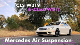 Mercedes Air Suspension Easy Install | Fix Air Leak Strut W219 CLS W211 E Class | CarMAN