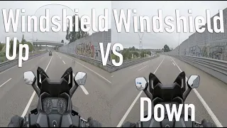 Honda Forza 2021 - Windshield Test Down&Up