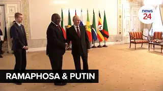 WATCH | 'I'll be here to listen' Ramaphosa tells Putin during peace talks over Russia, Ukraine war