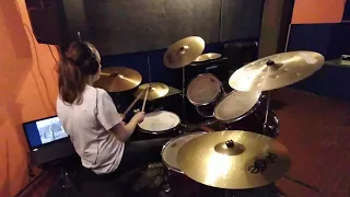 I WANNA BE YOUR SLAVE (Maneskin) - Drum Cover - Virginia Cottafavi