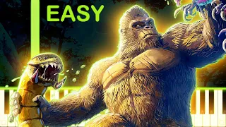 SKULL ISLAND RISE OF KONG THEME - EASY Piano Tutorial