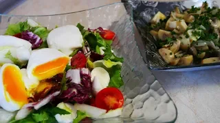 САЛАТЫ без МАЙОНЕЗА вкусные быстрые и простые рецепты салатов Салаты на праздничный стол