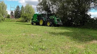 Historia skoszonej łąki czyli Sianokosy 2015★Nowy nabytek||John Deere 6430 & John Deere 592