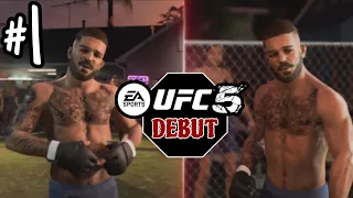 EA Sports UFC 5 Career Mode - My Official Debut EP.1