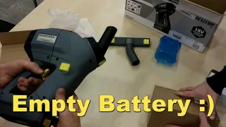 New battery-powered handheld vacuum HV 1/1 Bp cleaner from KARCHER