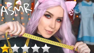 АСМР 😻 УЖАСНОЕ КОСПЛЕЙ АТЕЛЬЕ 🧵 Сниму Мерки | ASMR WORST REVIEWED COSPLAY ATELIER