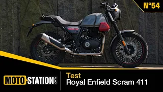 Test Royal Enfield Scram 411 (permis A2) : Am Scram Gram...