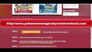 Pokemon Omega Ruby Rom GBA Download
