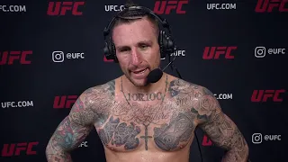 Gregor Gillespie - "I'm About Ready to Cry, Man" | UFC Vegas 26 Post-fight Interview