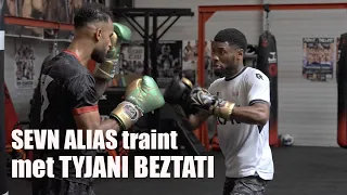 Rapper Sevn Alias trains with Lightweight Champ Tyjani Beztati! (ENGLISH SUBTITLES)