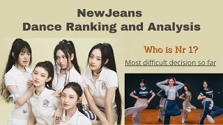 NewJeans Dance Ranking