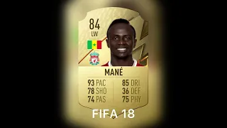 Sadio Mané FIFA Evolution