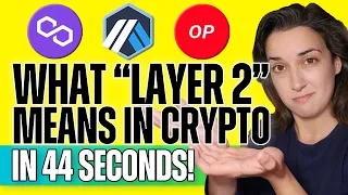 What “Layer 2” Means in Crypto (In 44 Seconds!) #shorts