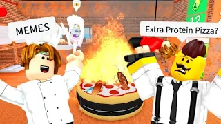 ROBLOX Work at a pizza shop funny moments Part 5 (MEMES)